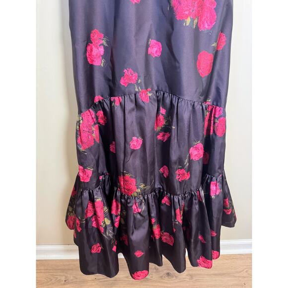 NEW NWT Sachin + Babi Rori Tiered Sleeveless Floral Print Dress Size 8 - Picture 4 of 8